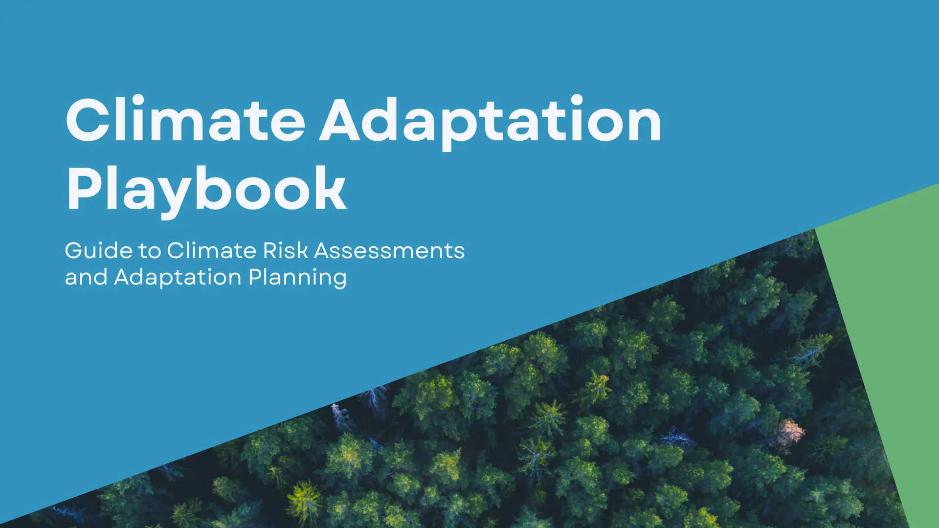 Climate adaptation playbook